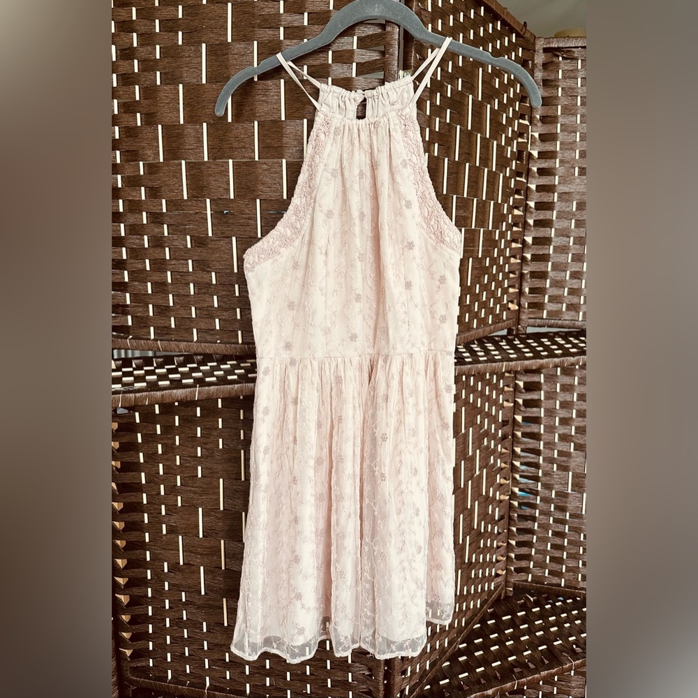 NWT American Eagle Pink Halter Dress, Size 0